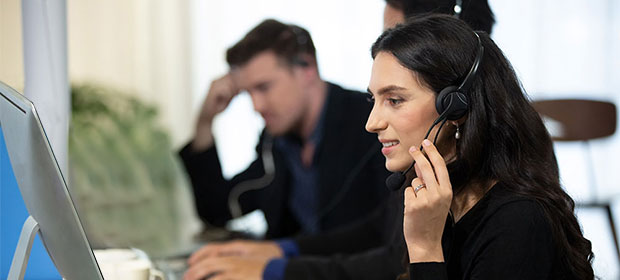 AVA's Customer Service team on support call